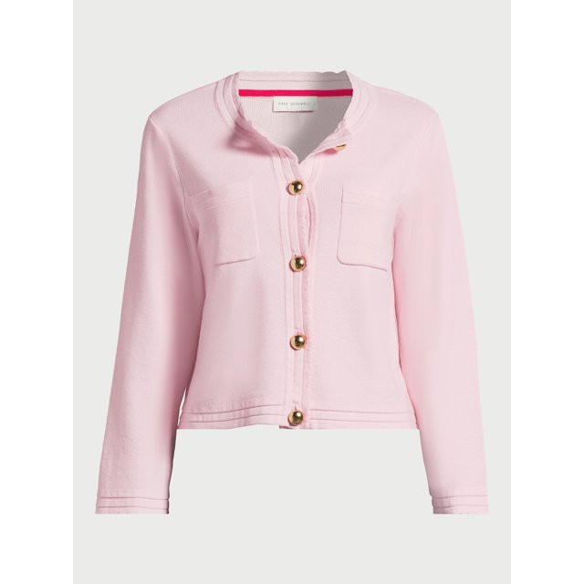 Free Assembly Women’s Chest Pocket Cardigan Sweater with Long Sleeves, Midweight, Sizes XS-XXL ... | Walmart (US)