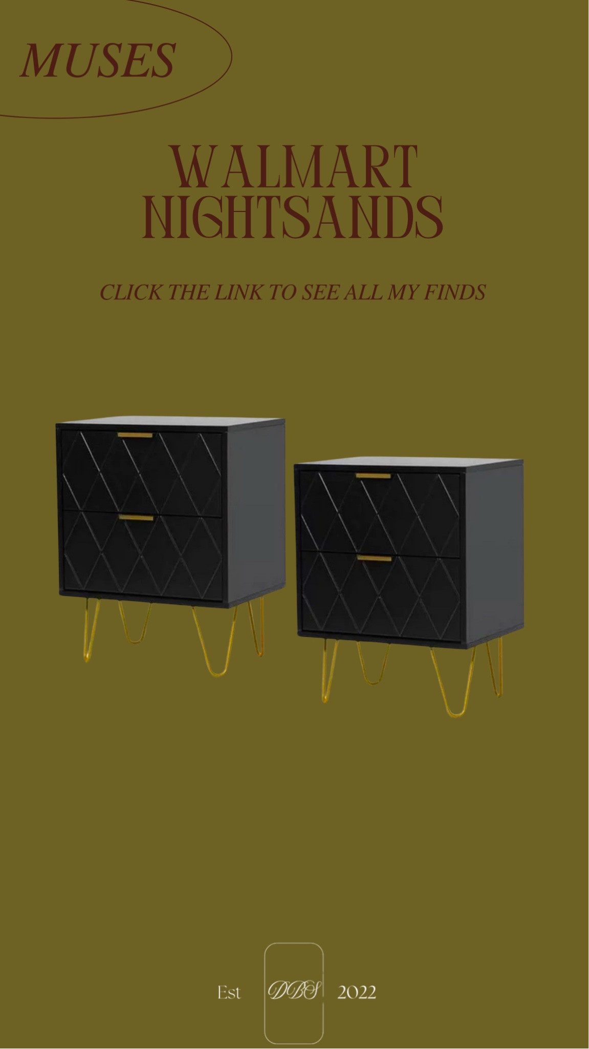 Walmart nightstands im loving 🤎

Walmart, Walmart finds, home, home finds, nightstands, black furniture 

#LTKSaleAlert #LTKFindsUnder100 #LTKHome