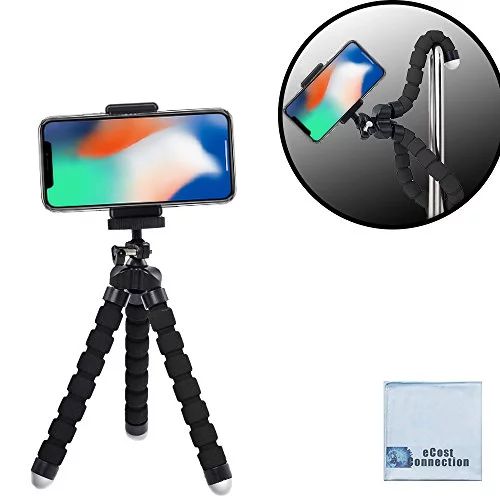 Acuvar 6.5" inch Flexible Tripod With Universal Mount for All iPhones, Samsung Phones and Many Mo... | Walmart (US)