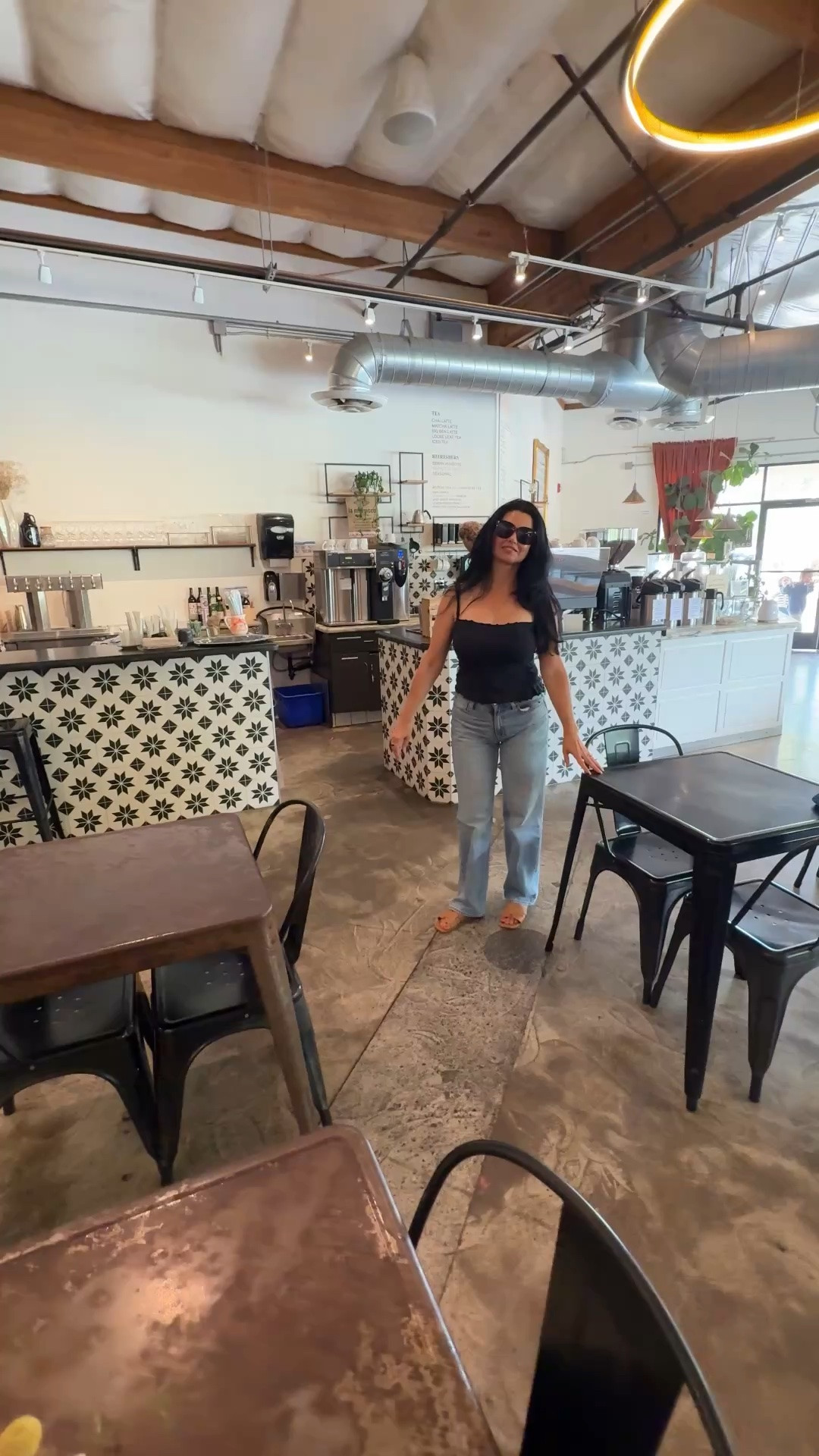 Date night outfit! 🤍

Jeans, flats, and a black cami or black tank top is an easy summer outfit that throws off a casual and fun  vibe. 

#marneystidbits #highrisewidelegdenim #blacktop #birkenstaulks #tanktop

#LTKdayinmylife #LTKSaleAlert #LTKootd