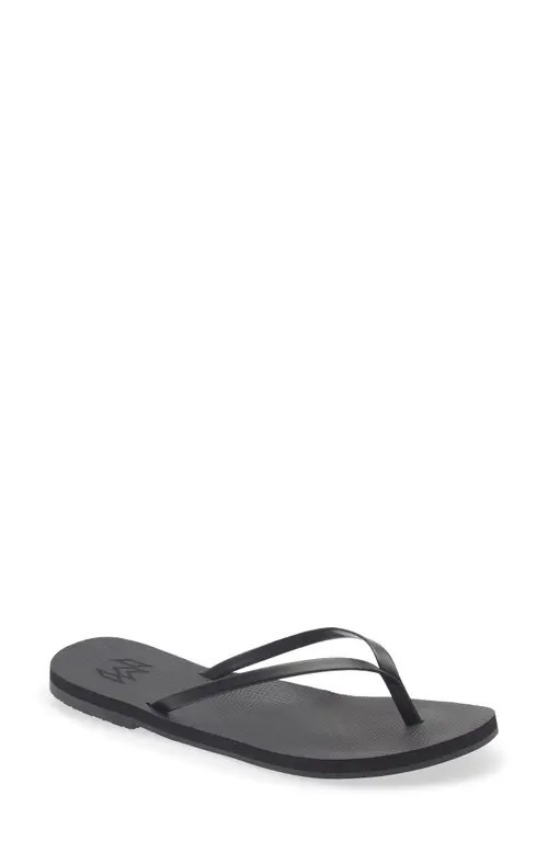 Malvados Lux Flip-Flop in Noir at Nordstrom, Size 9 | Nordstrom