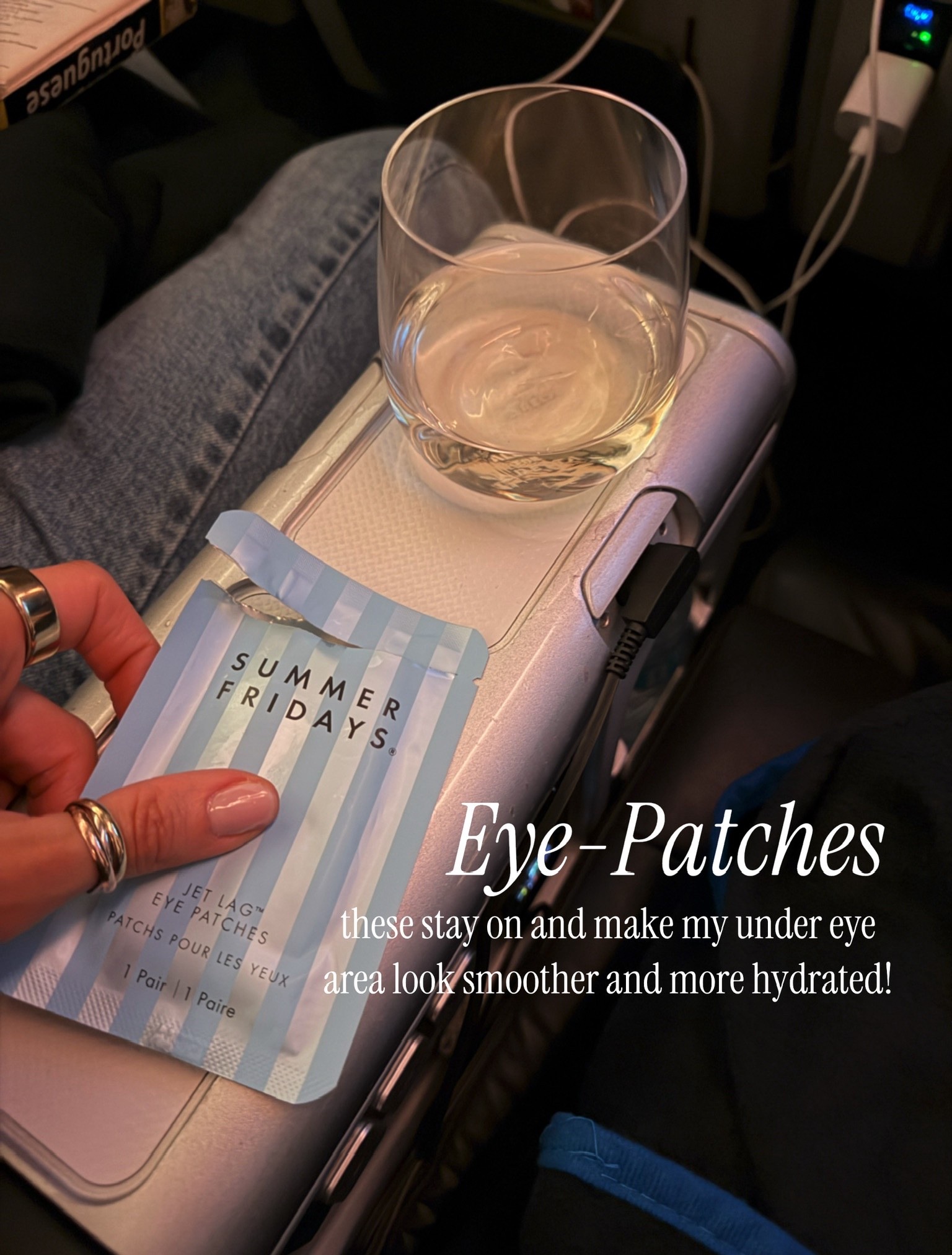 A small travel luxury I never skip! These stay on and leave my under eyes looking smoother and more hydrated.

#LTKOver40 #LTKTravel #LTKselfcare