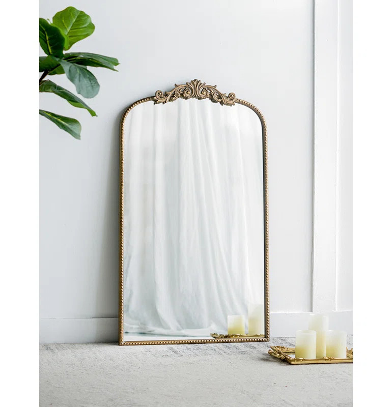 Horace Metal Flat Wall Mirror | Wayfair North America
