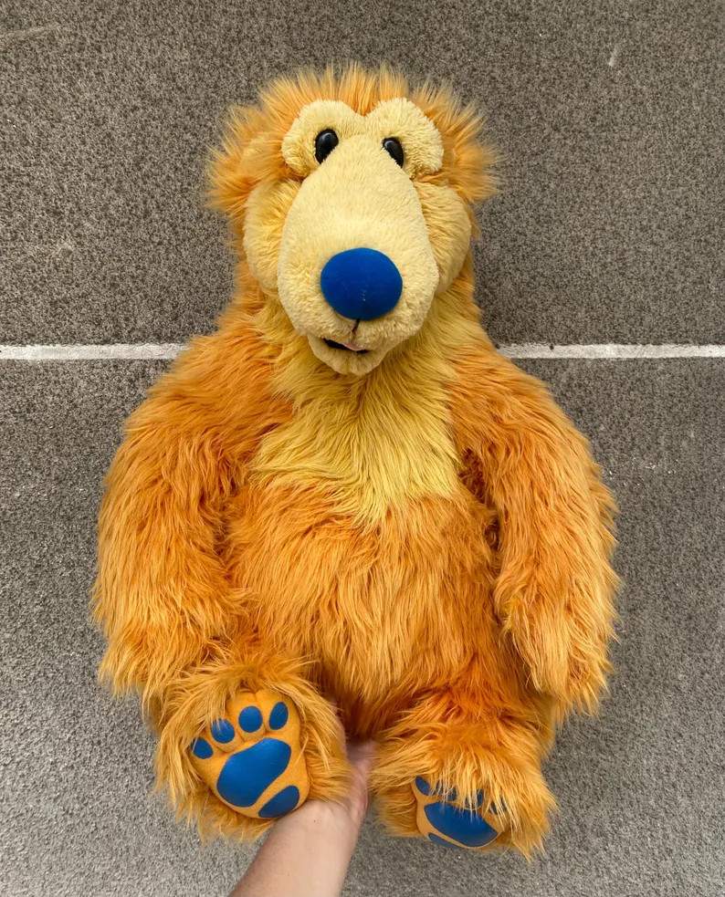 Big Bear in the Big Blue House Plush Toy 1990s Jim Henson, Vintage Collectable Bear Muppet Stuffe... | Etsy (US)
