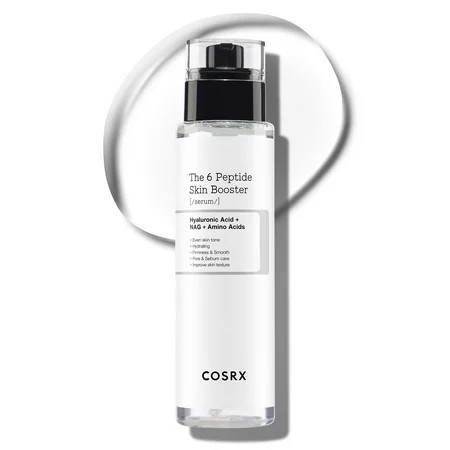 Cosrx 6X Peptide Collagen Booster Toner Serum 150Ml/5.07 Fl.Oz Skin Renewal Boosting Facial Essence Niacinamide & Hyaluronic Acid For All Skin Types Korean Skincare Paraben Free. | Walmart (US)