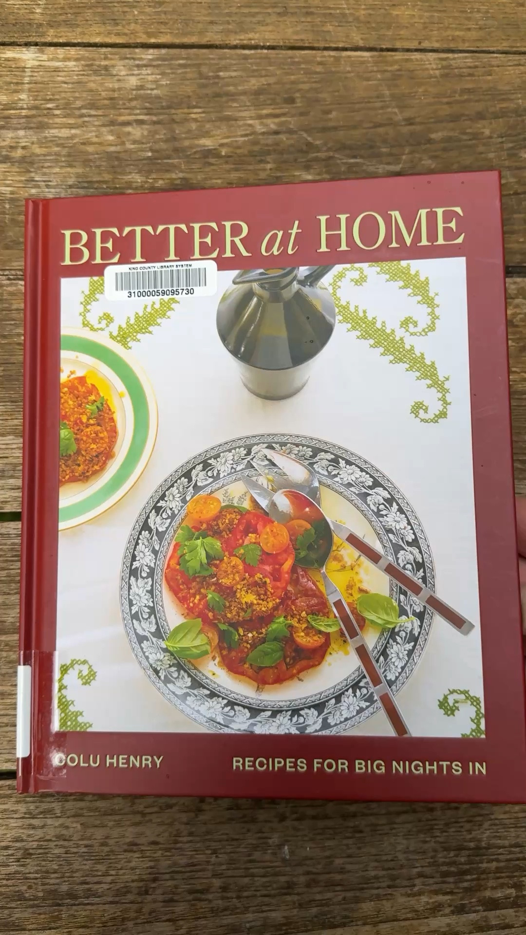 Here is my cookbook flipthrough preview of “Better at Home: Recipes for Big Nights In” by Colu Henry  (Abrams
 Books, 2026) 

Chapters include: 

• Snacky Bits & Sips

• Veg

• In Bowls

• Pasta Pots & Pizza Pies 

• Shells & Fishes

• Braise, Roast, Sear

• A Little Something Sweet 

• Nice to Knows and Good to Haves 

