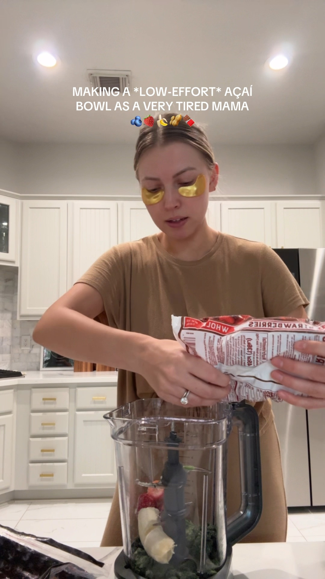My go-to açaí bowl. Obsessed with this blender!! 