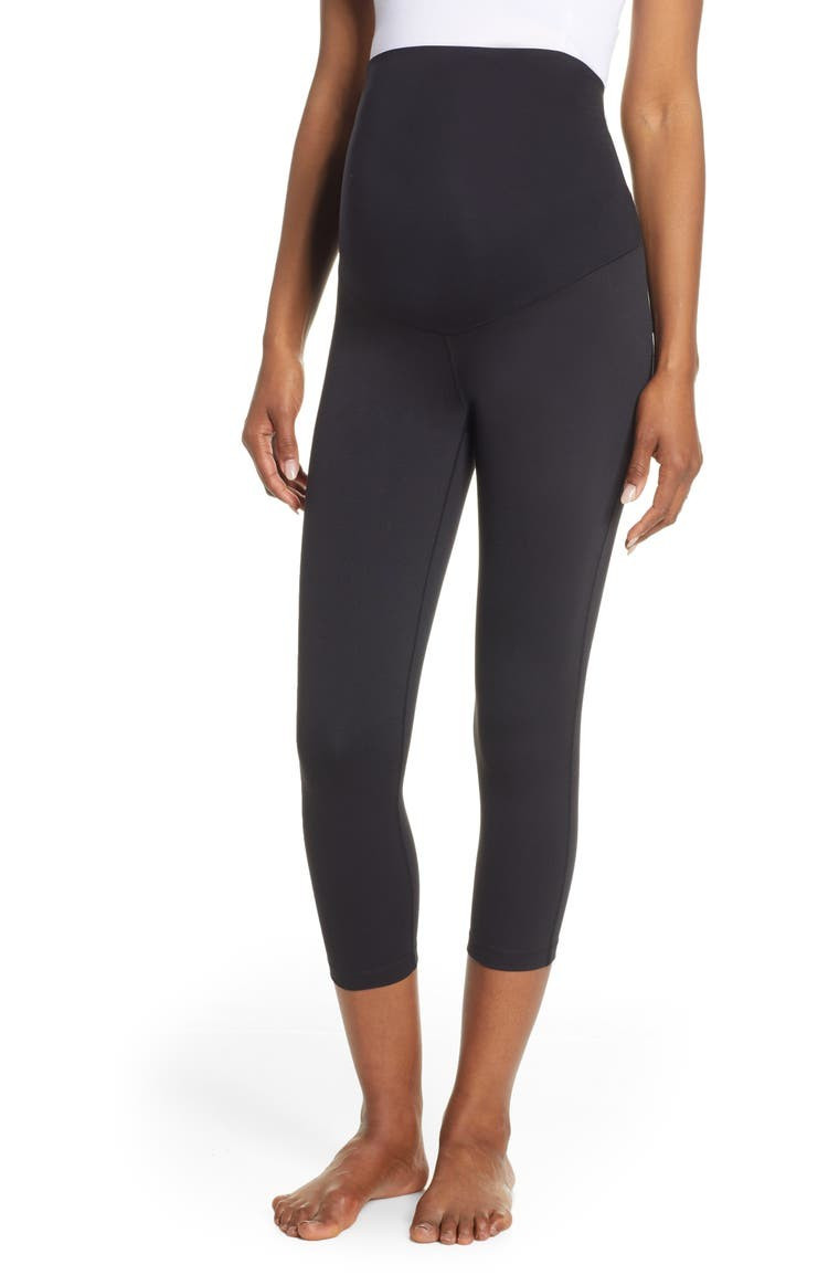 Live In Maternity Crop Leggings | Nordstrom