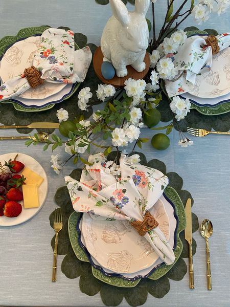 Easter tablescape, Easter table, home decor 

#LTKhome #LTKunder100 #LTKSeasonal
