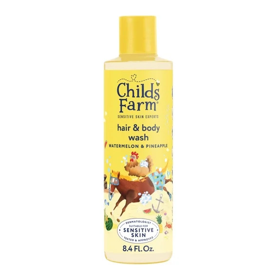 Childs Farm Hair & Body Wash, Watermelon & Pineapple  8.4 fl oz | Walmart (US)