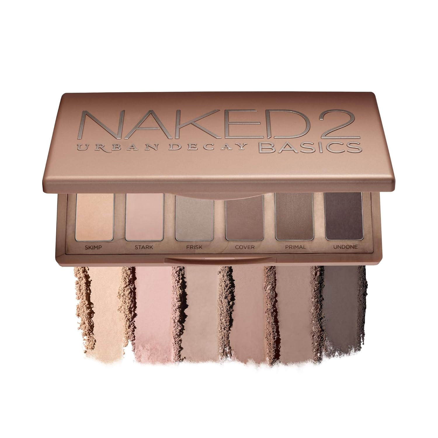 URBAN DECAY Naked 2 Basics Eyeshadow Palette, Velvety Matte Finish, 6 Nude Taupe & Brown Neutral ... | Amazon (US)