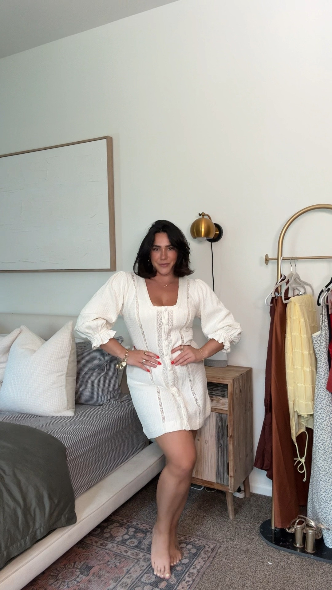 The sweetest dress for a concert or an event, it’s knit and not super light so it could get hot in summer but it’s perfect for spring and early summer or even fall! I got a size L! 

Country concert outfit, midsize, mom style, concert style, spring dress, boho chic. 

#LTKStyleTip #LTKMidsize #LTKSeasonal