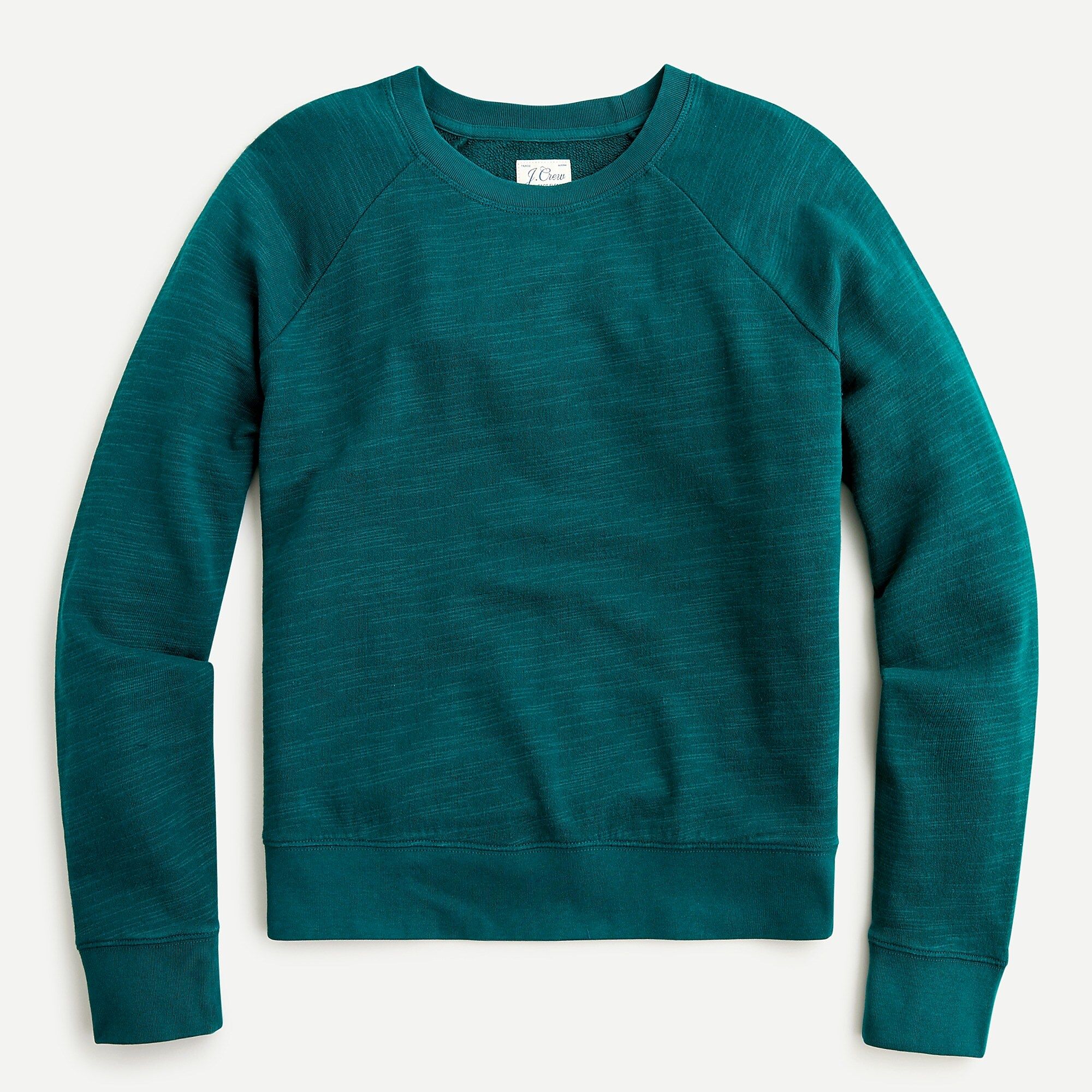 Crewneck pullover in vintage cotton terry | J.Crew US