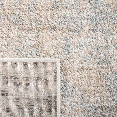 17 Stories Sageville Geometric Beige/Slate Area Rug | Wayfair North America