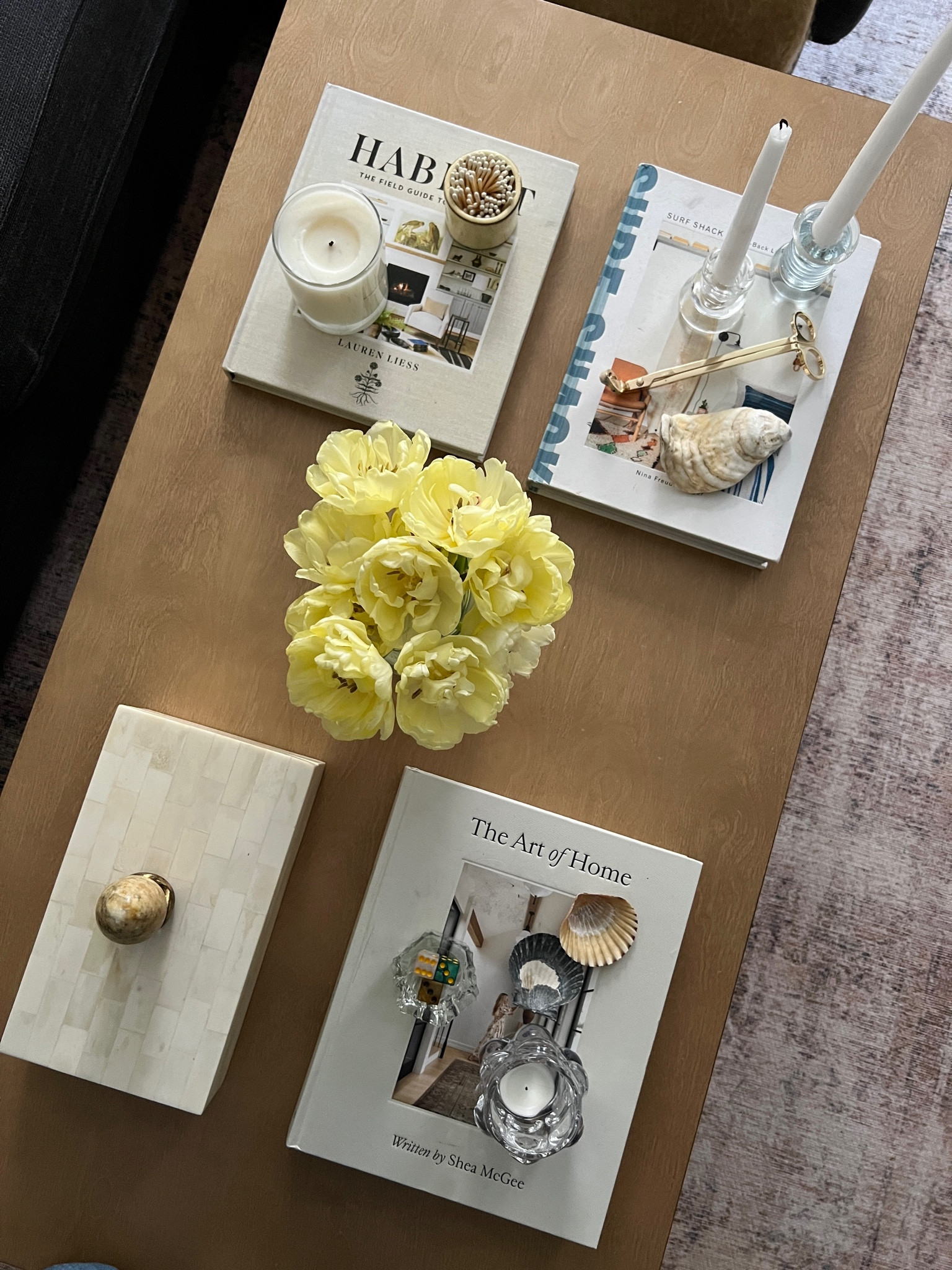 current coffee table styling 💛💫 #home #interiordesign #coffeetabledecor #coffeetablesyling #homedecor #apartmenttour

#LTKfindsunder100 #LTKfindsunder50 #LTKhome