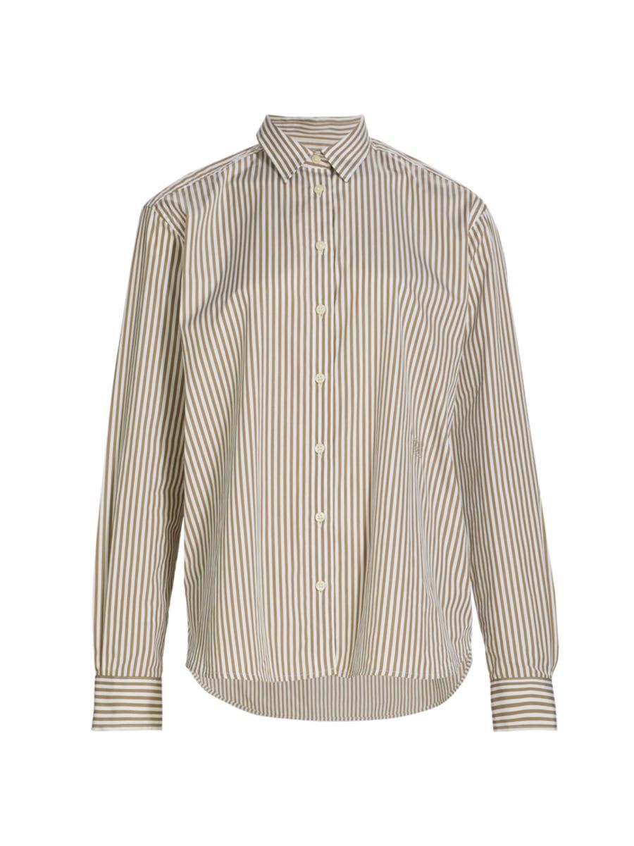 Totême Signature Cotton Shirt | Saks Fifth Avenue