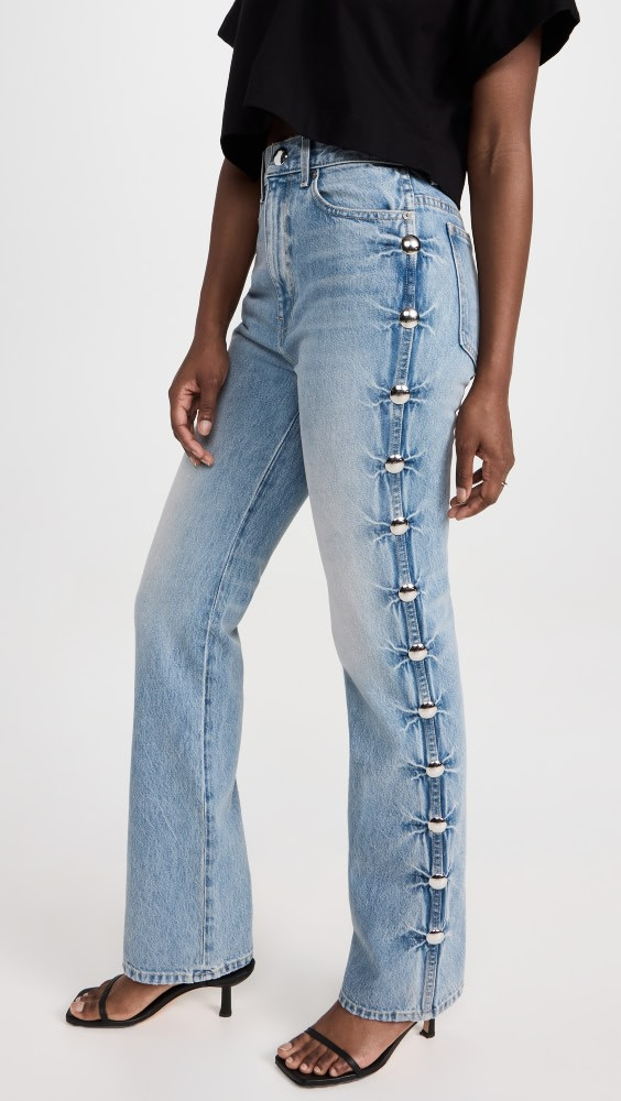 Khaite Studded Danielle Jeans | Shopbop | Shopbop