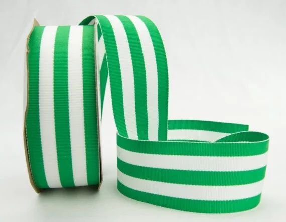 Ribbon Bazaar Grosgrain Mono Stripes 3/8 inch Emerald 20 yards 100% Polyester Ribbon - Walmart.co... | Walmart (US)