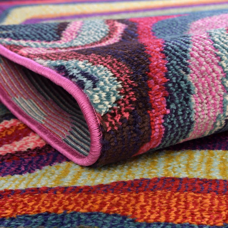 Jaclyn Washable Abstract Indoor Rug | Wayfair North America