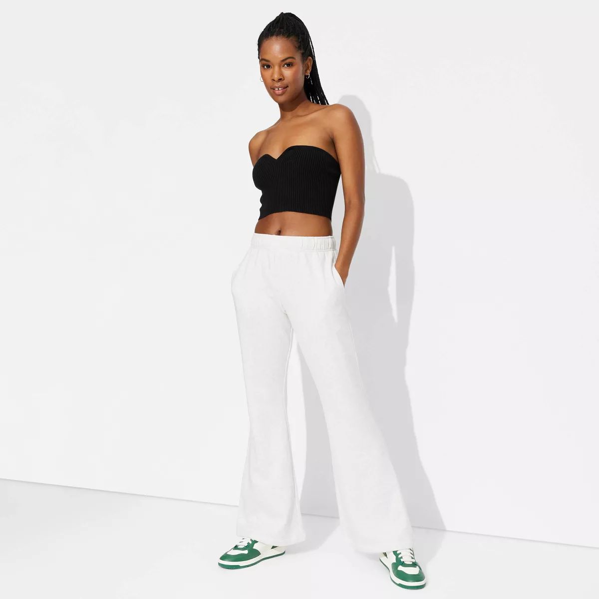 Women's High-Rise Flare Sweatpants - Wild Fable™ | Target