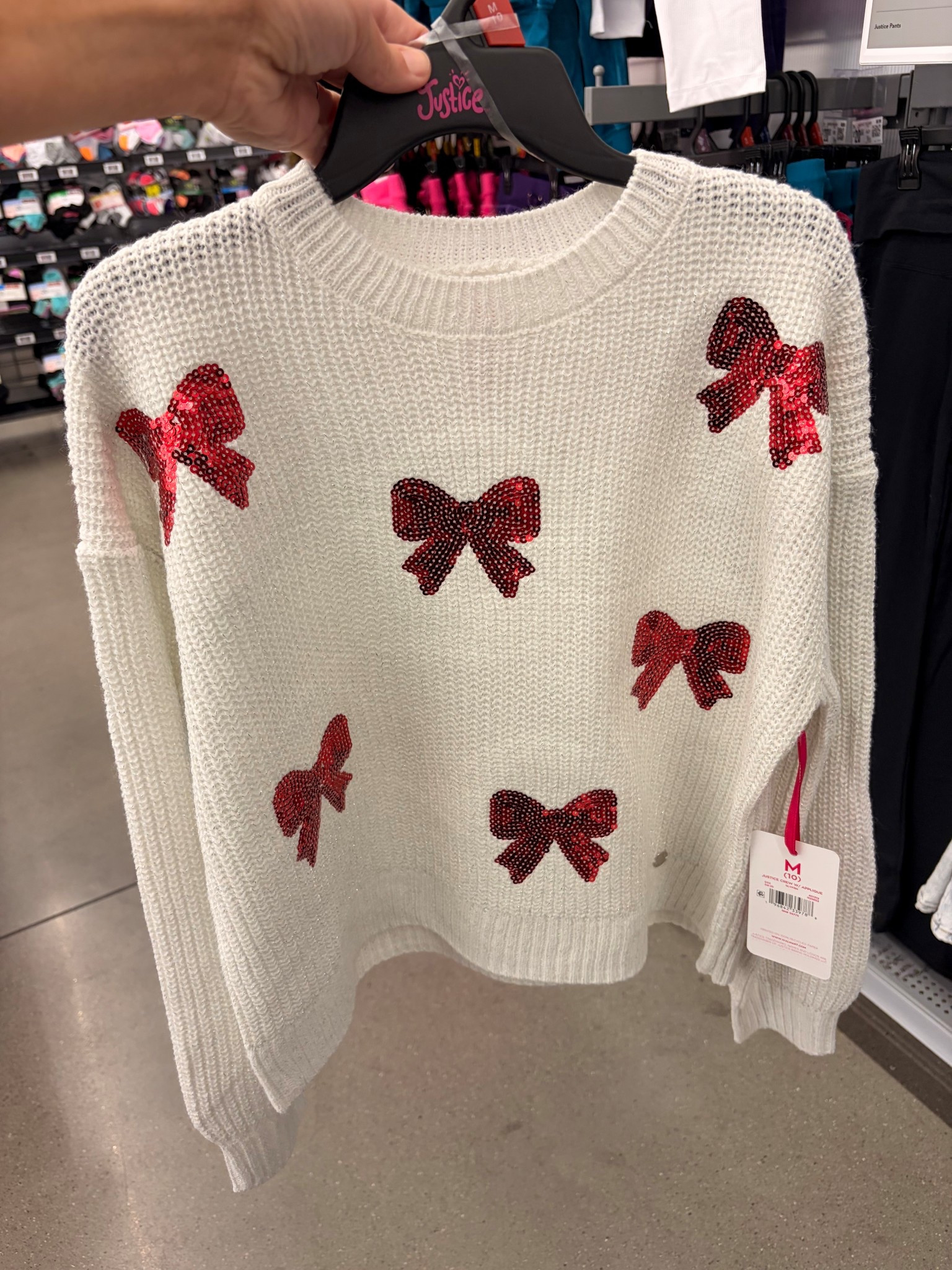 So cute in person! Holiday bow sweater! Perfect for Christmas and New Years! 

#LTKSeasonal #LTKKids