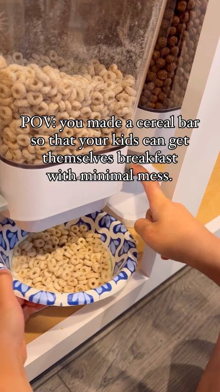 We love this cereal container. The best for kids  

#LTKHome #LTKFindsUnder100 #LTKVideo