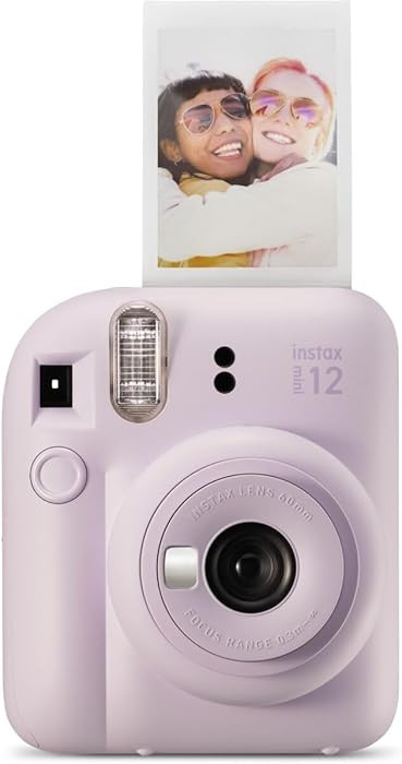 Fujifilm Instax Mini 12 Instant Camera - Lilac Purple | Amazon (US)