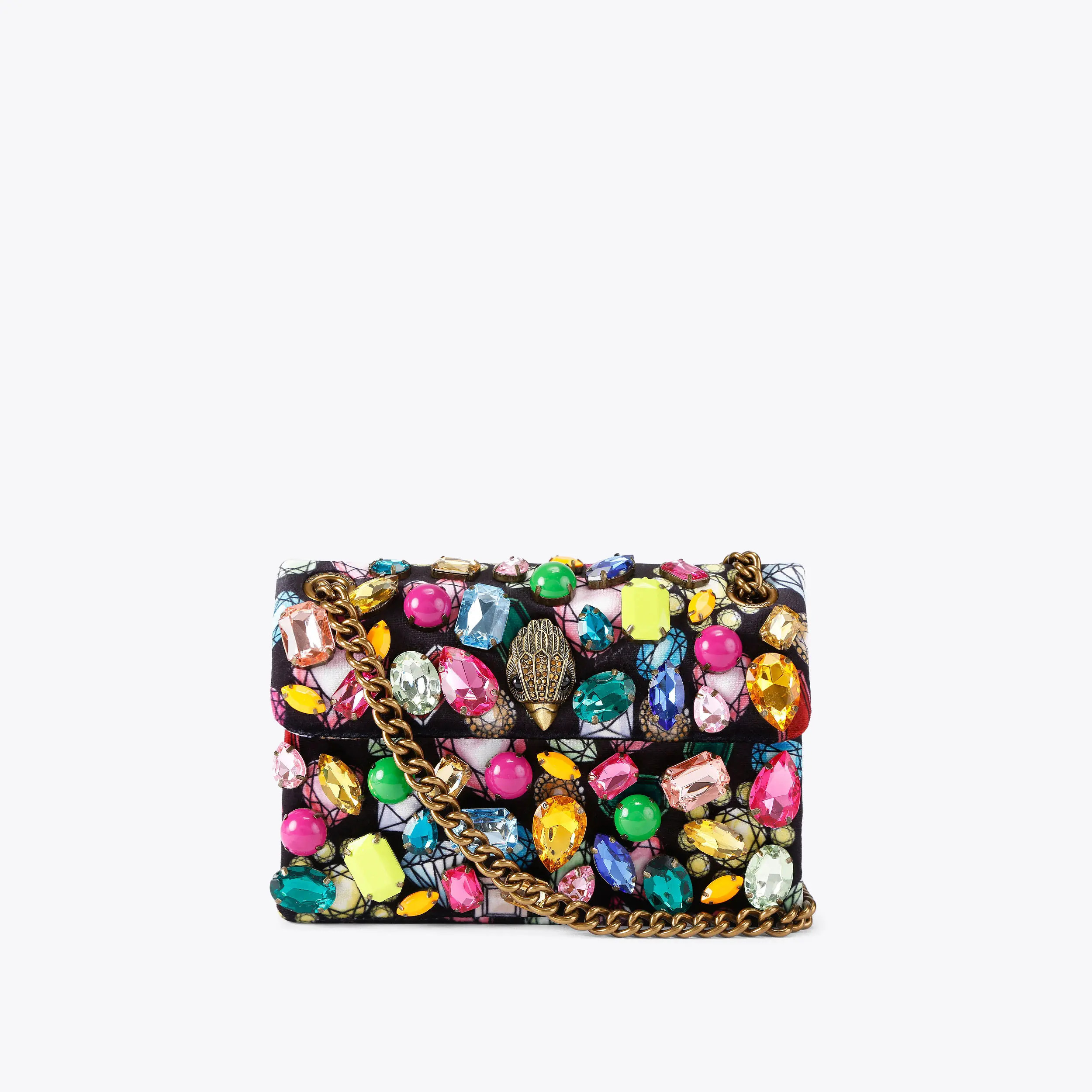 mini velvet kensington bag | Kurt Geiger US