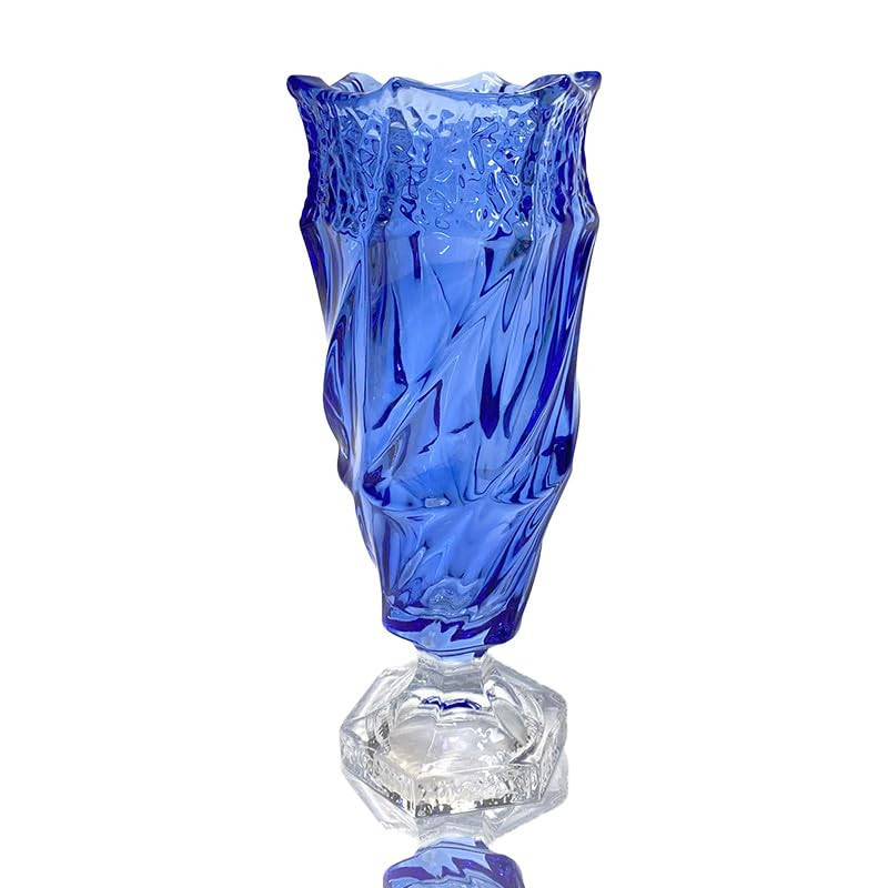 Glass Flower vase 2.4lb 9.5inch,Bohemian Style, for Centerpieces,Wedding,Home Decor Glass Vase (B... | Amazon (US)