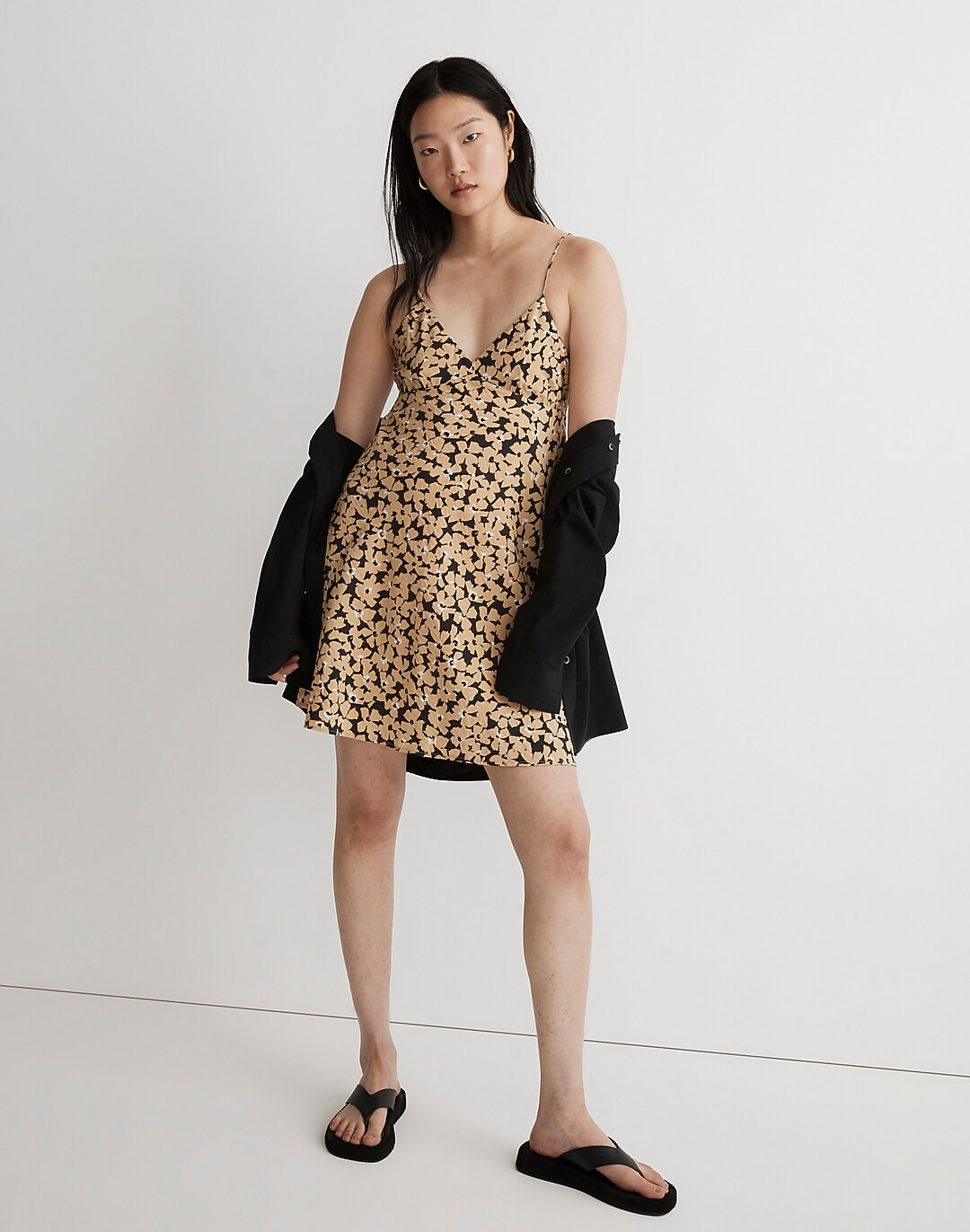 Layton Mini Slip Dress | Madewell