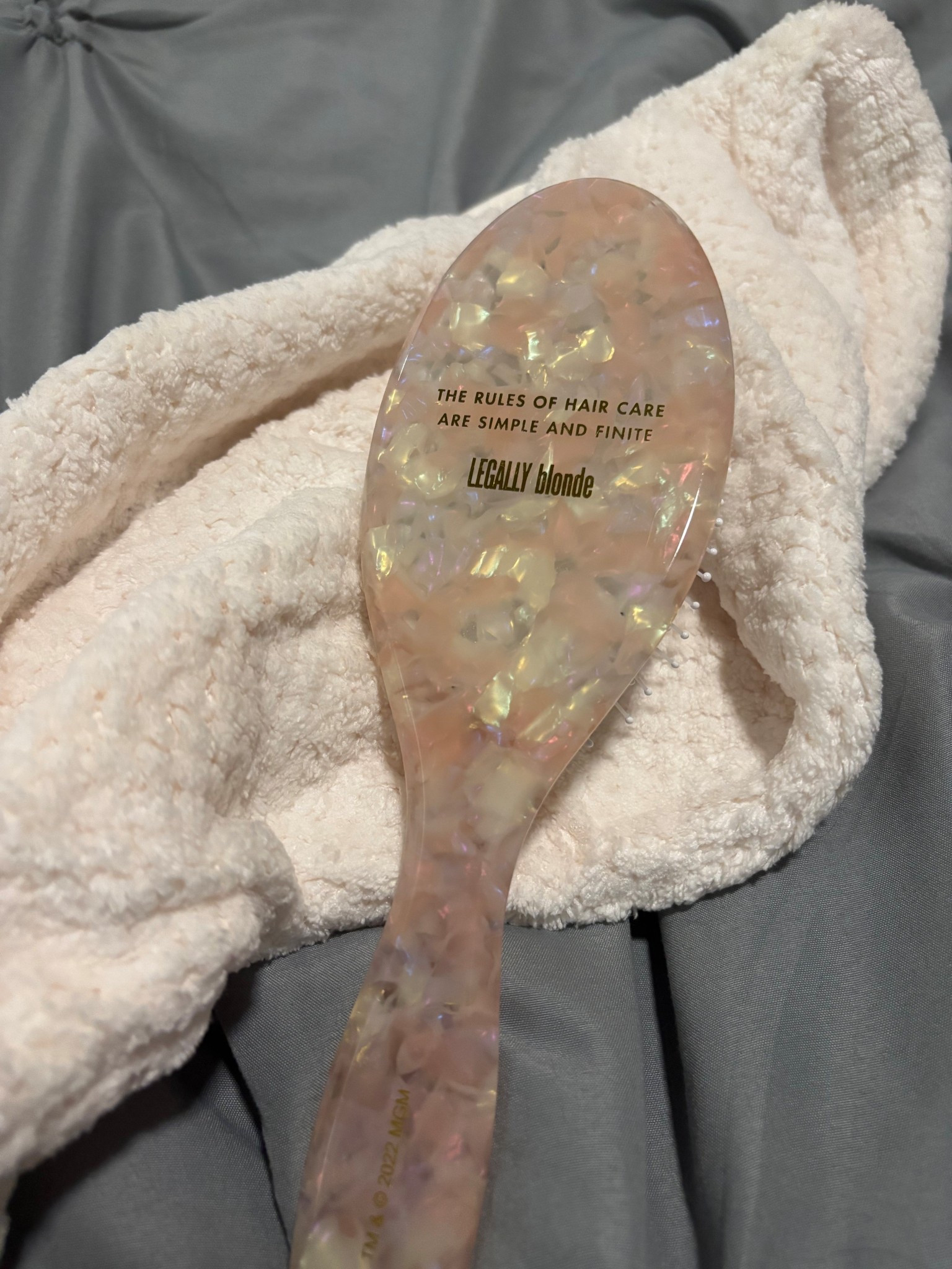 Leveling up my hair care this new year with a microfiber towel and a soft brush! I love this Legally Blonde brush and this hair towel makes wash day so luxurious!

Haircare, brush, towel, hair, hair growth journey, selfcare, pink, purchase, movie quote, blonde

#LTKgrwm #LTKBeauty #LTKselfcare