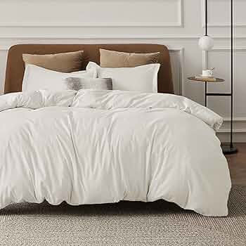 Bedsure Duvet Cover King Size - Soft Double Brushed Bedding Set for Kids & Adults, Zipper Closure... | Amazon (US)