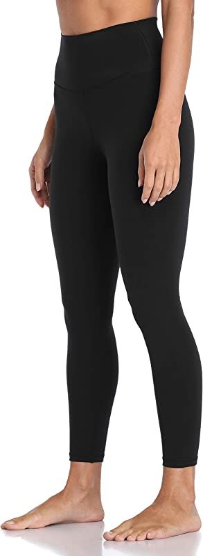 Colorfulkoala Women's High Waisted Tummy Control Workout Leggings 7/8 Length Ultra Soft Yoga Pants | Amazon (US)