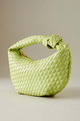 Melie Bianco Larissa Woven Faux-Leather Shoulder Bag | Anthropologie (UK)
