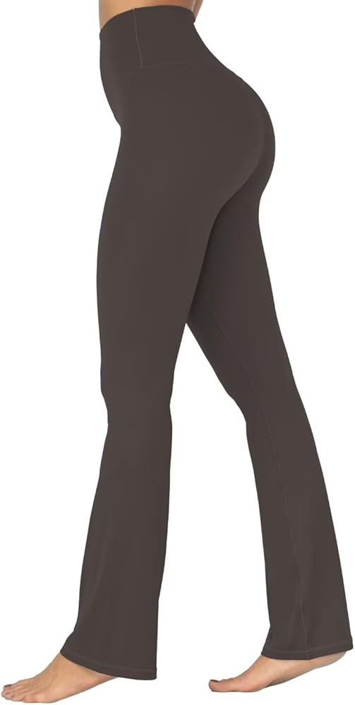 Sunzel Flare Leggings for Women, High Waisted Casual Bootcut Flared Yoga Pants with Tummy Control | Amazon (US)