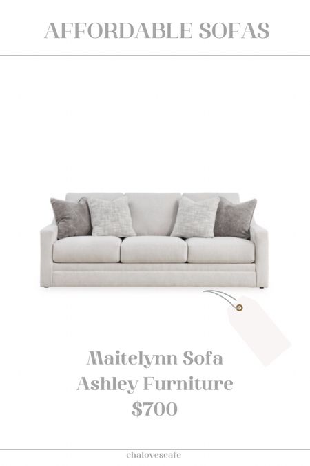 Affordable designer look sofa from Ashley Furniture 

#LTKSaleAlert #LTKHome #LTKSeasonal