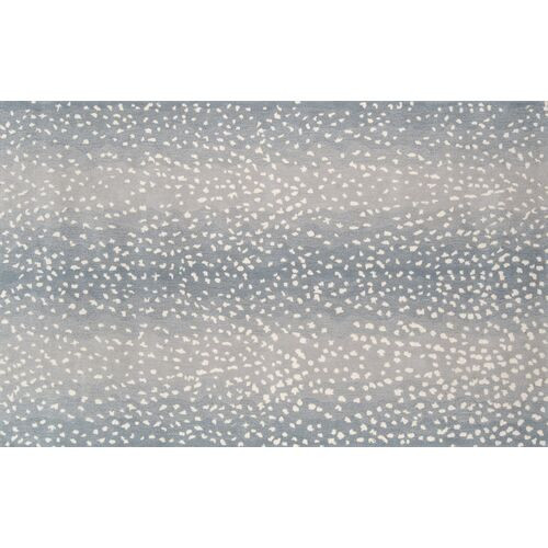 Woodland Antelope Hand-Tufted Rug, Blue | One Kings Lane