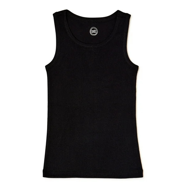 Wonder Nation Girls Kid Tough Tank Top, Sizes 4-18 & Plus | Walmart (US)