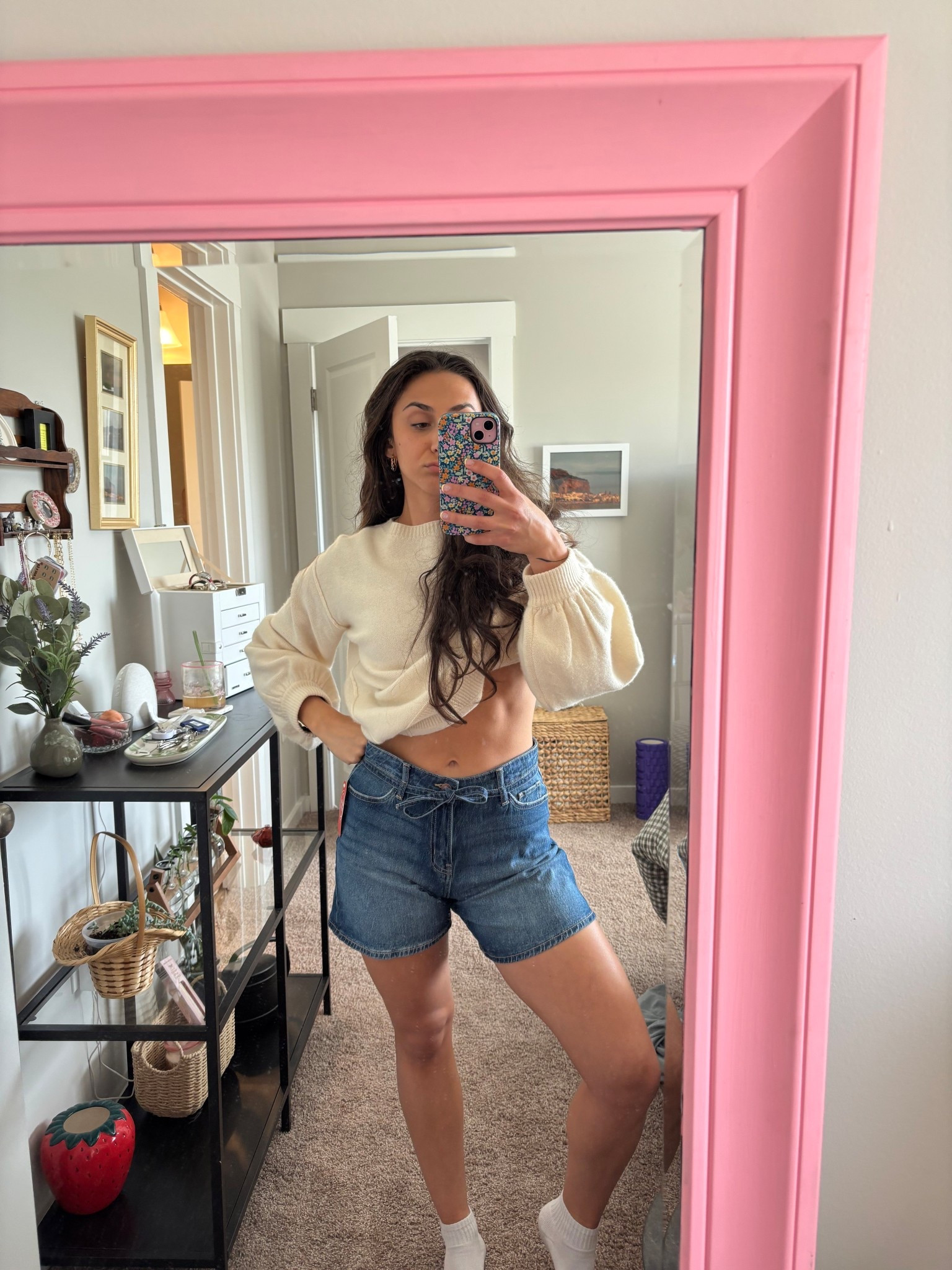 Walmart summer shorts !! Most definitely from the children’s department and fit like a glove 

#LTKTall #LTKootd