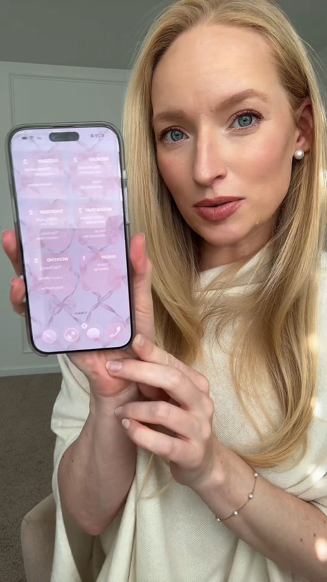 How I made my iPhone more aesthetic! I stuck with a pink and fall theme :) I got all the images off Pinterest - I can share how to add them to your home screen in a part 2! Linking my cashmere poncho (it’s meant for nursing but would also recommend if you want a poncho that’s not as long :) along with my makeup details for today! 

#LTKStyleTip #LTKSeasonal