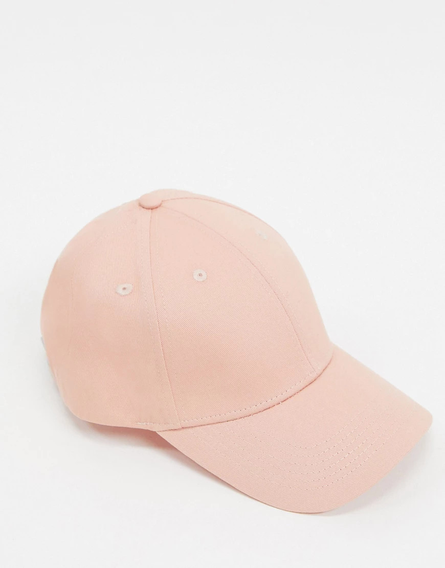 ASOS DESIGN baseball cap in pink | ASOS (Global)
