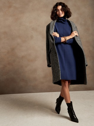 Turtleneck Sweater Dress | Banana Republic (US)