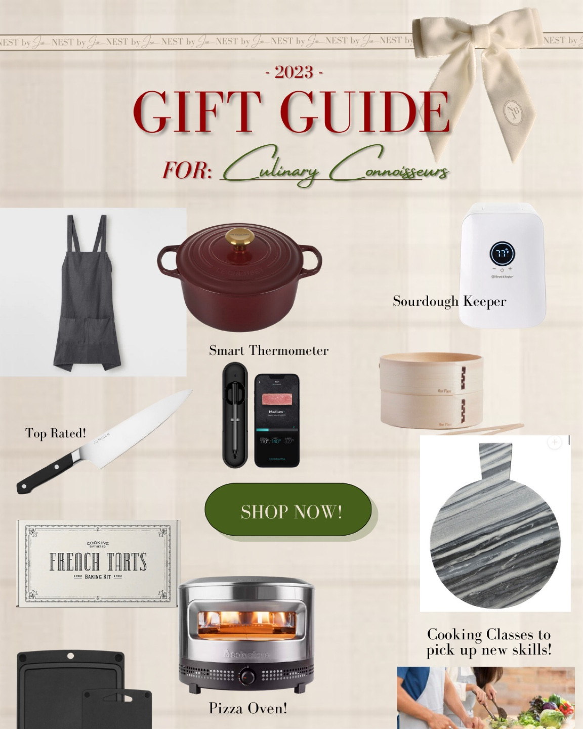 Indulge the culinary connoisseur in your life with the finest of treasures! My handpicked holiday gift guide is a gastronomic delight, featuring 16 thoughtful gifts for every budget. Explore gifts to elevate your loved one cooking adventures and make their dishes shine! 

#LTKHoliday #LTKSeasonal #LTKGiftGuide
