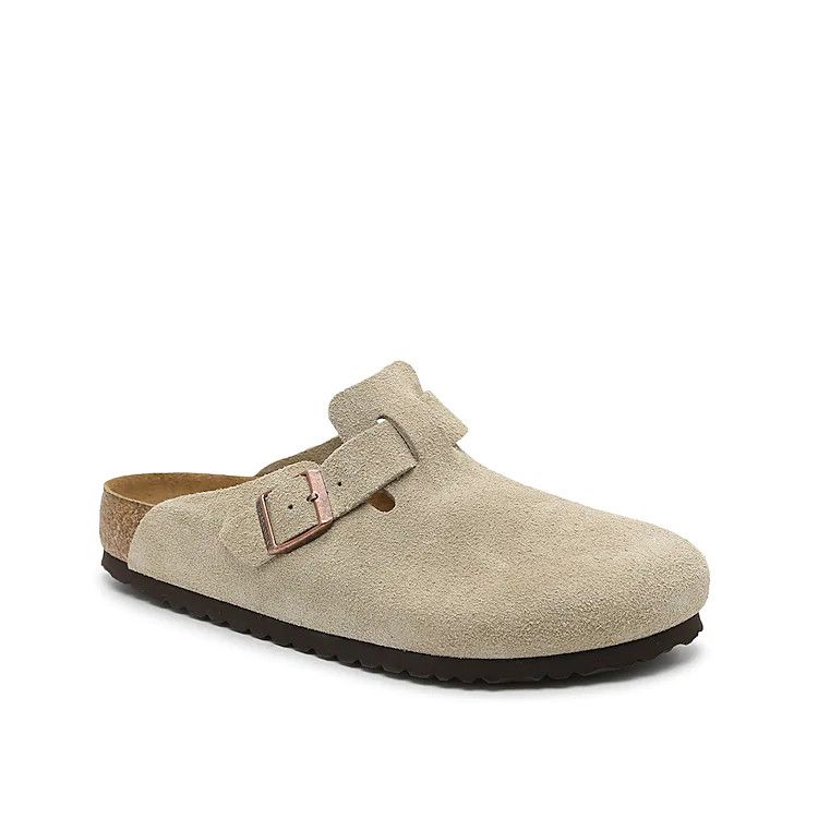 Birkenstock Boston Clog | Men's | Taupe | Size EU 42 / US Mens 9-9.5 / Womens 11-11.5 | Clogs | Boston | DSW