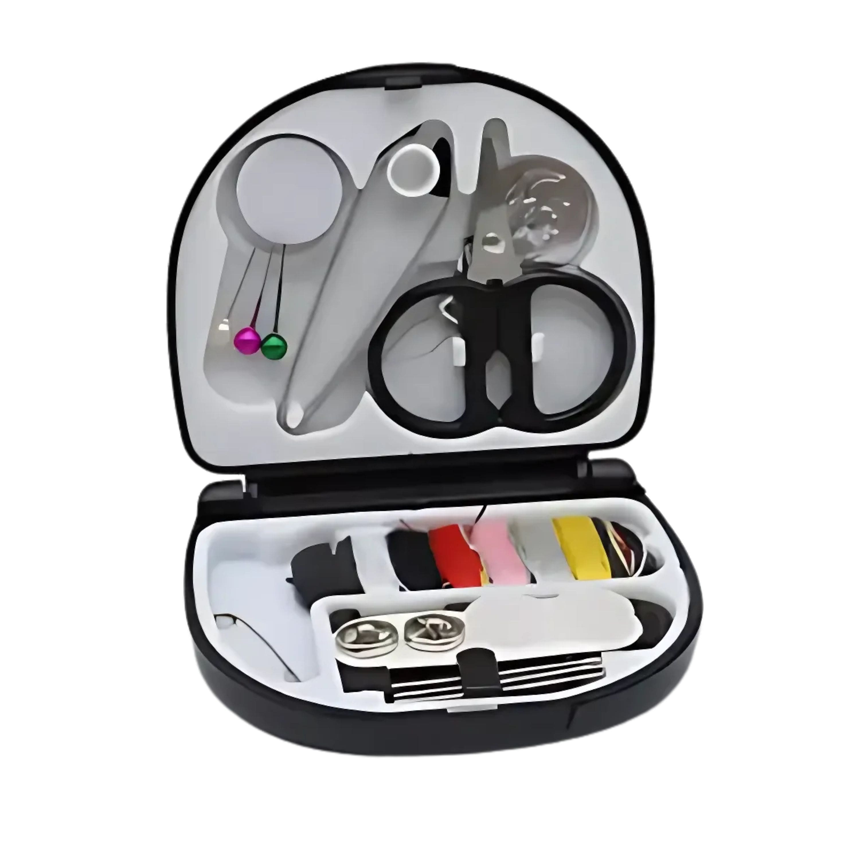 Kitcheniva - Mini Portable Sewing Kit – Travel & Home DIY Sewing Box Essentials - Black | Best Buy U.S.