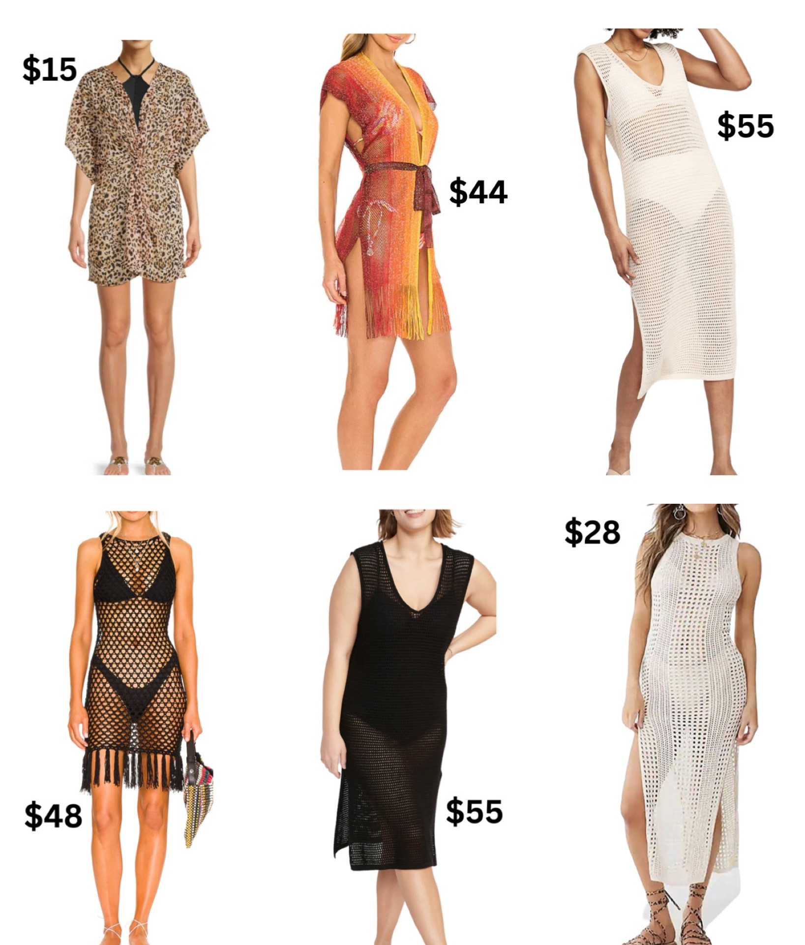 Swim/beach cover ups, under $55

#LTKstyletip #LTKunder100 #LTKSeasonal