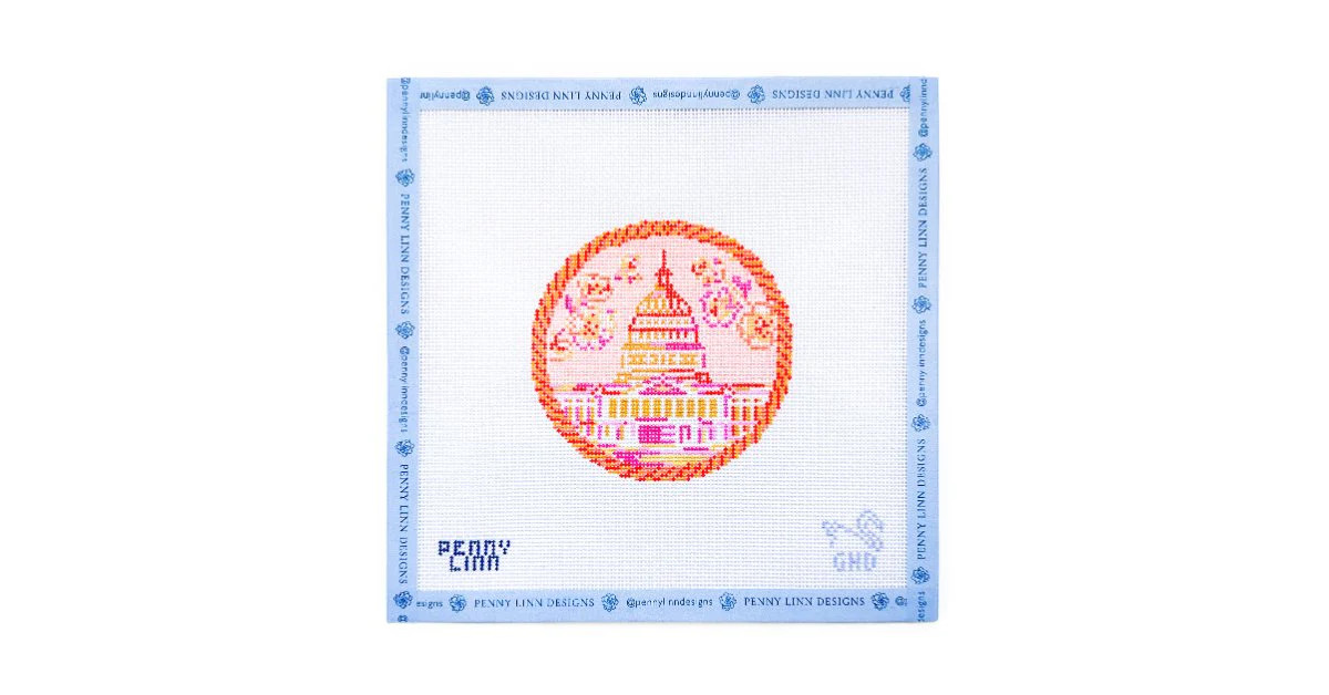 WASHINGTON DC ROUND - CAPITOL | Penny Linn Designs