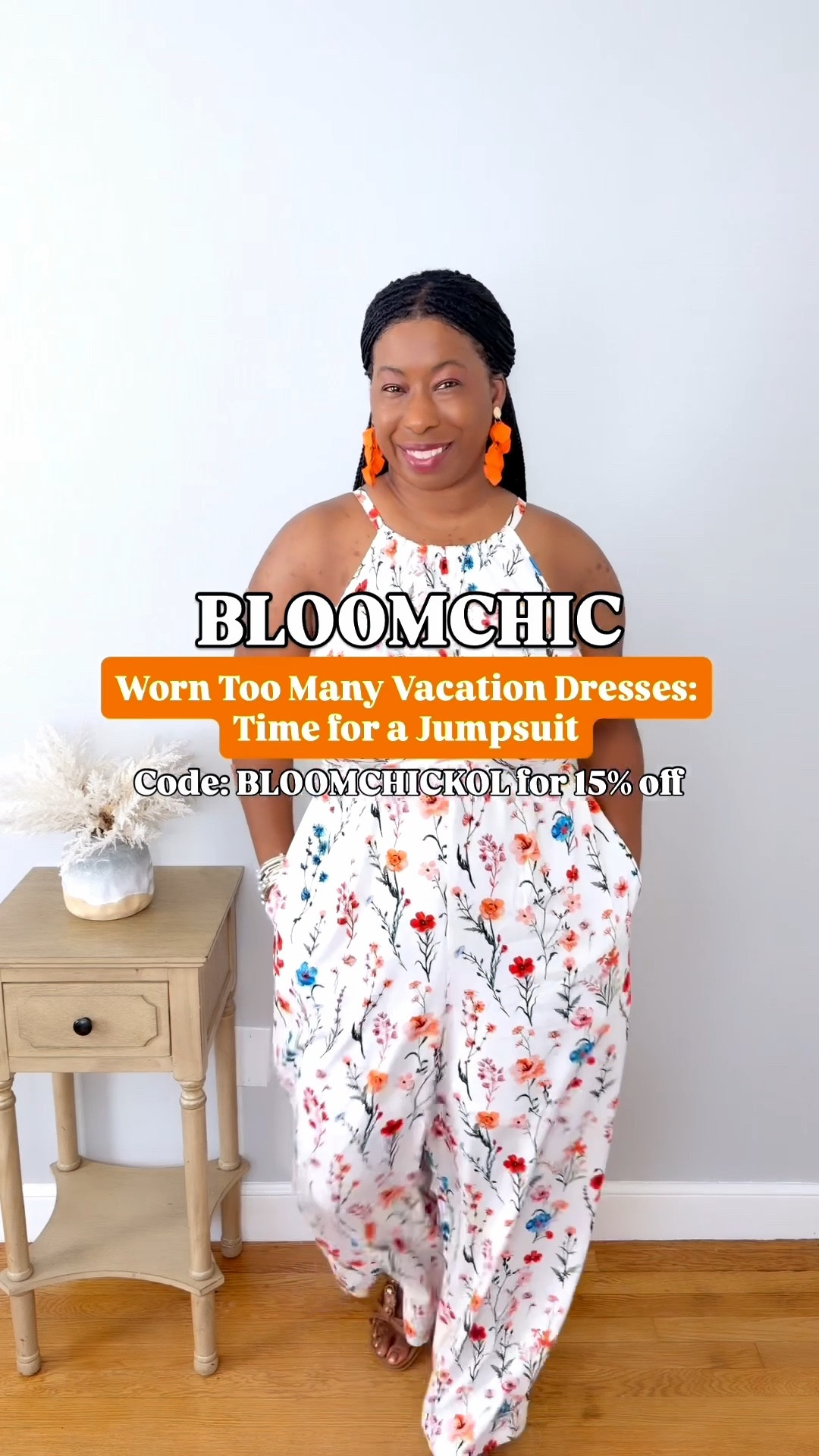 The perfect floral jumpsuit for so many occasions.

Code: BLOOMCHICKOL for 15% off

#LTKootd #LTKMidsize #LTKPlusSize