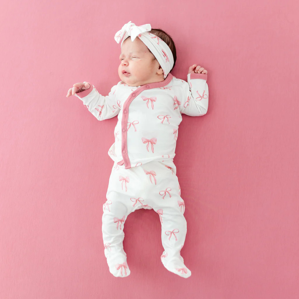 Take Me Home Set with Bow in Bow | Kyte Baby