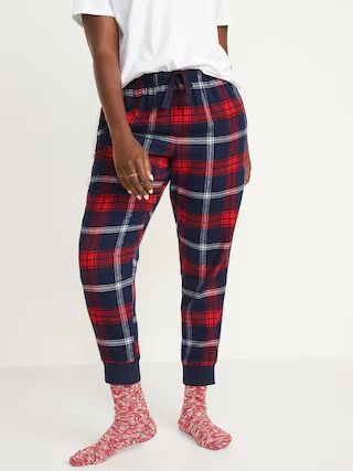 Matching Printed Flannel Jogger Pajama Pants for Women | Old Navy (US)